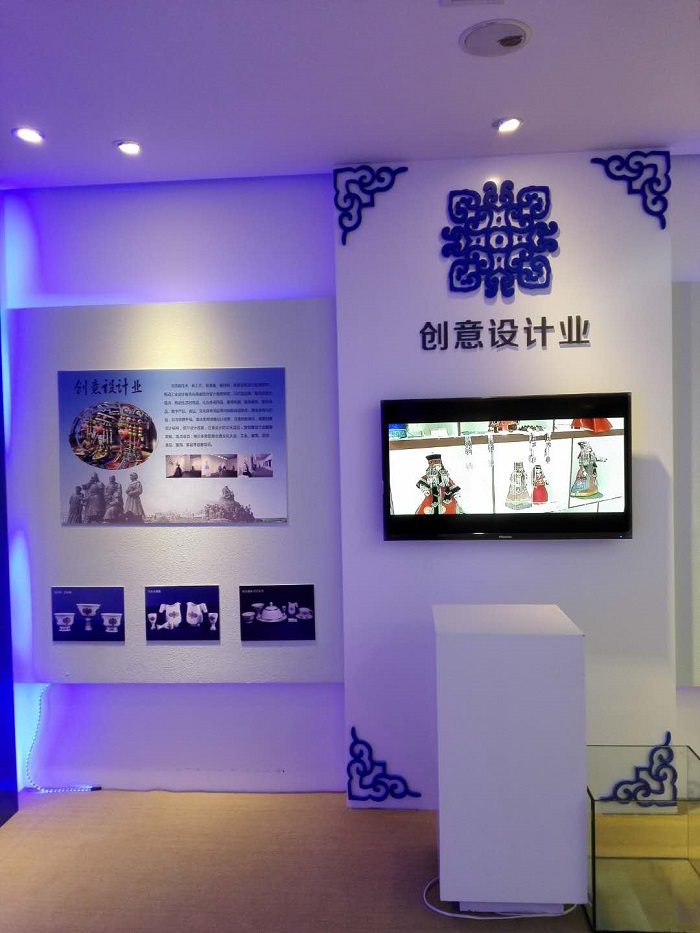 特發(fā)國(guó)際鄂爾多斯文化與科技創(chuàng)意展廳完工照片分享,展廳設(shè)計(jì),展館設(shè)計(jì)